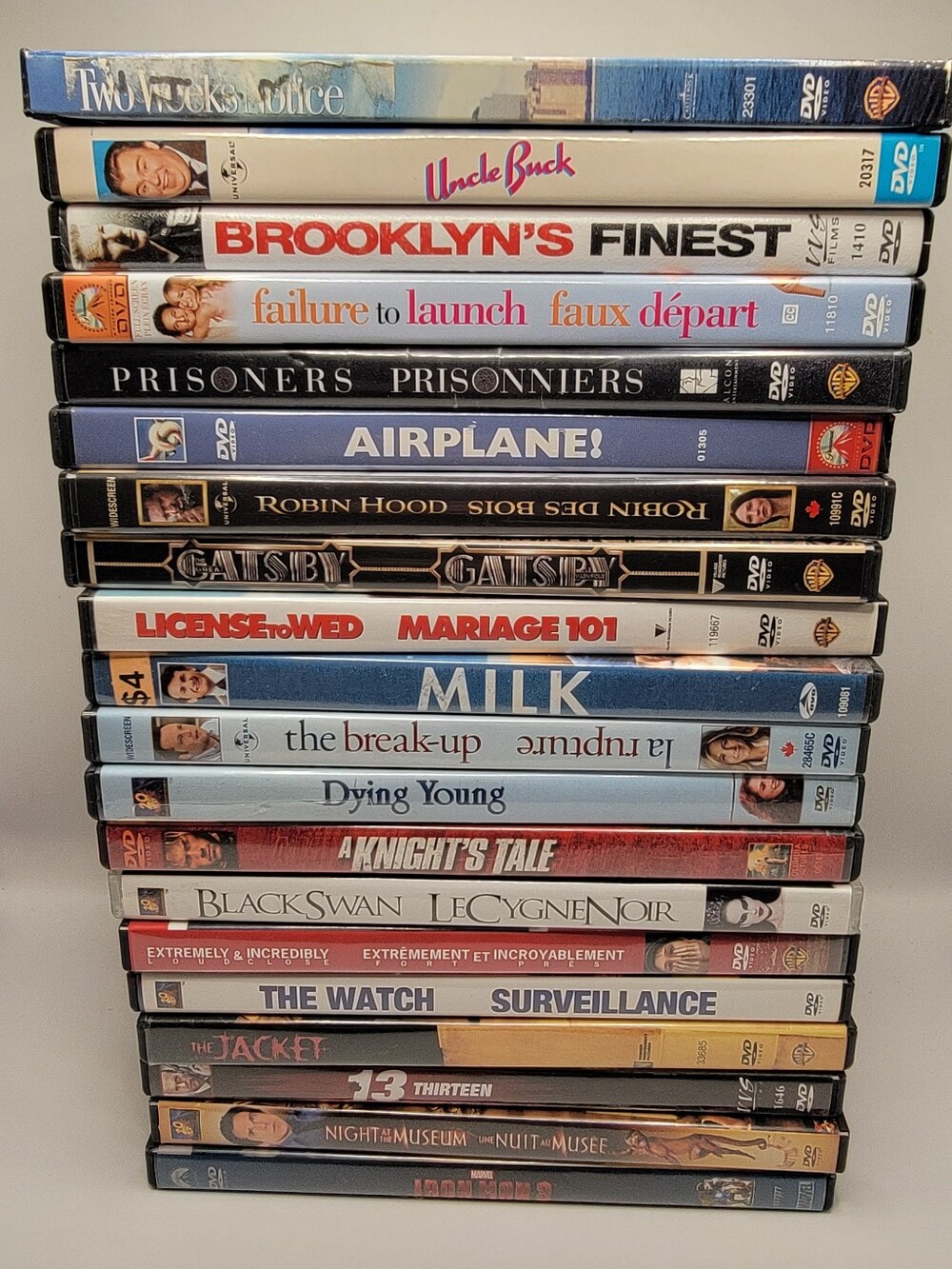 Mixed Lot Of 20 Popular DVDs